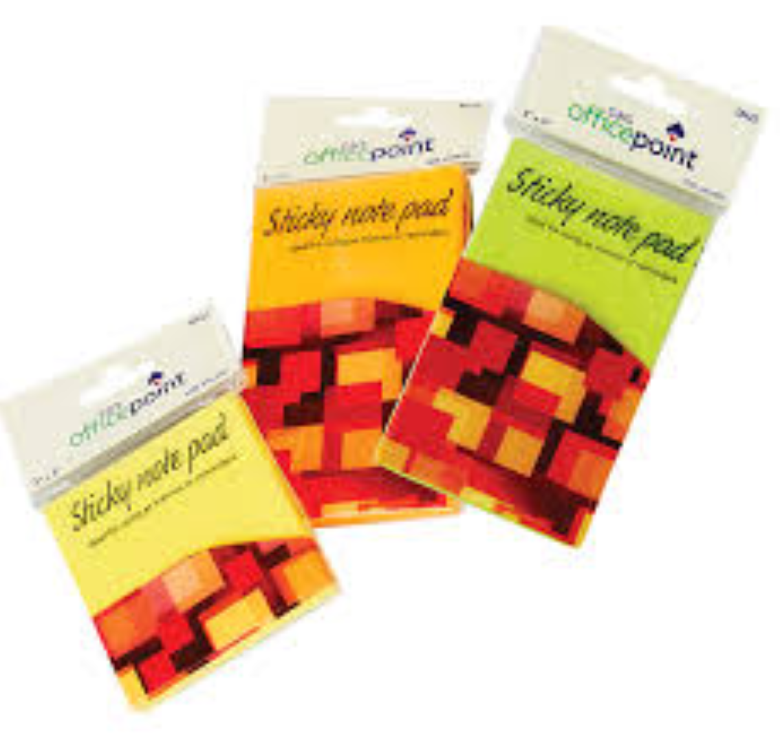 OP STICKY NOTES FSCENT SN35B BL 3X5